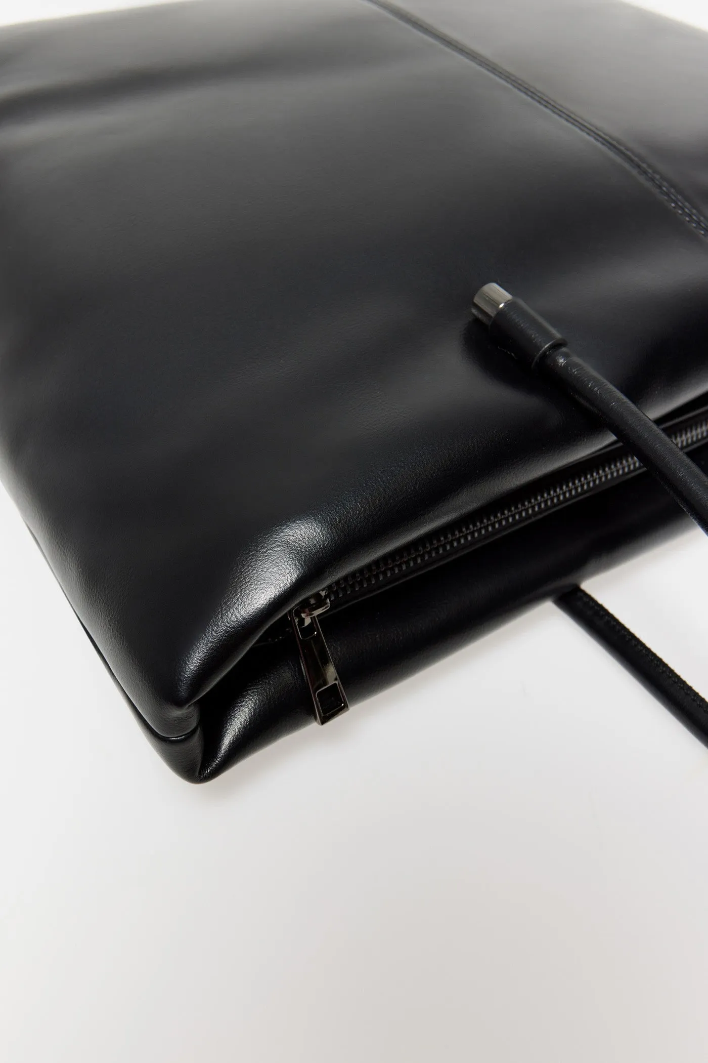 Tubular Handle Bag - Black