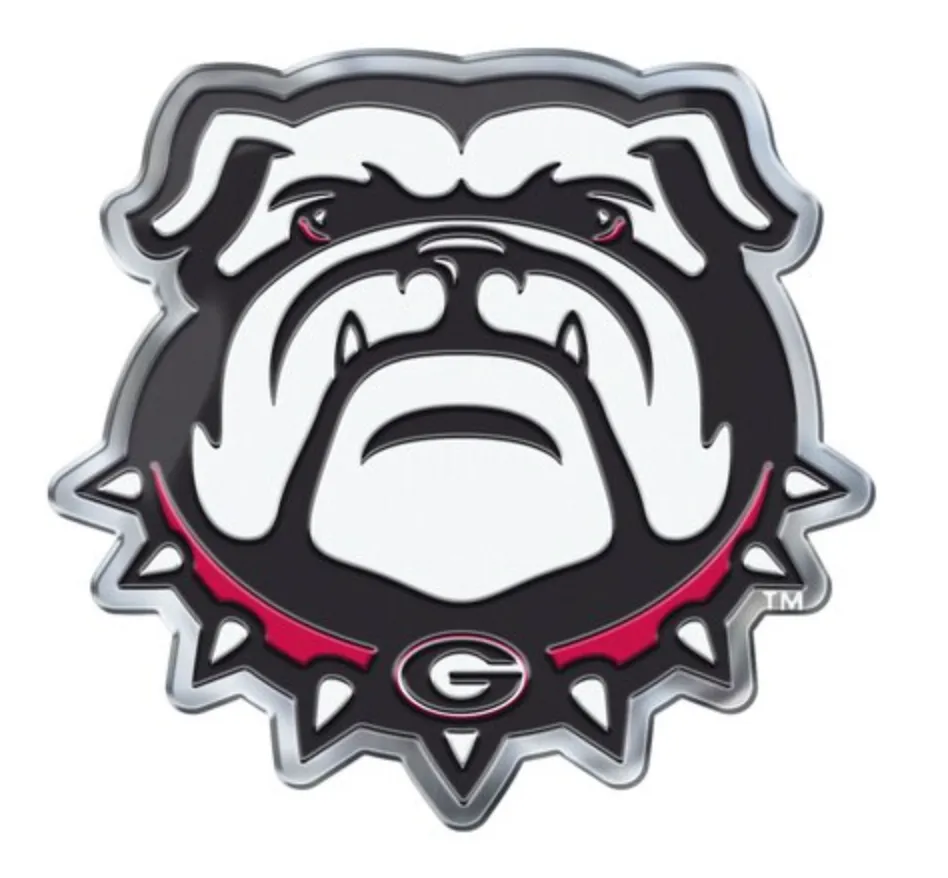 UGA Metal Auto Emblem
