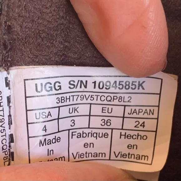 UGG Joanie Brown Ankle Boot