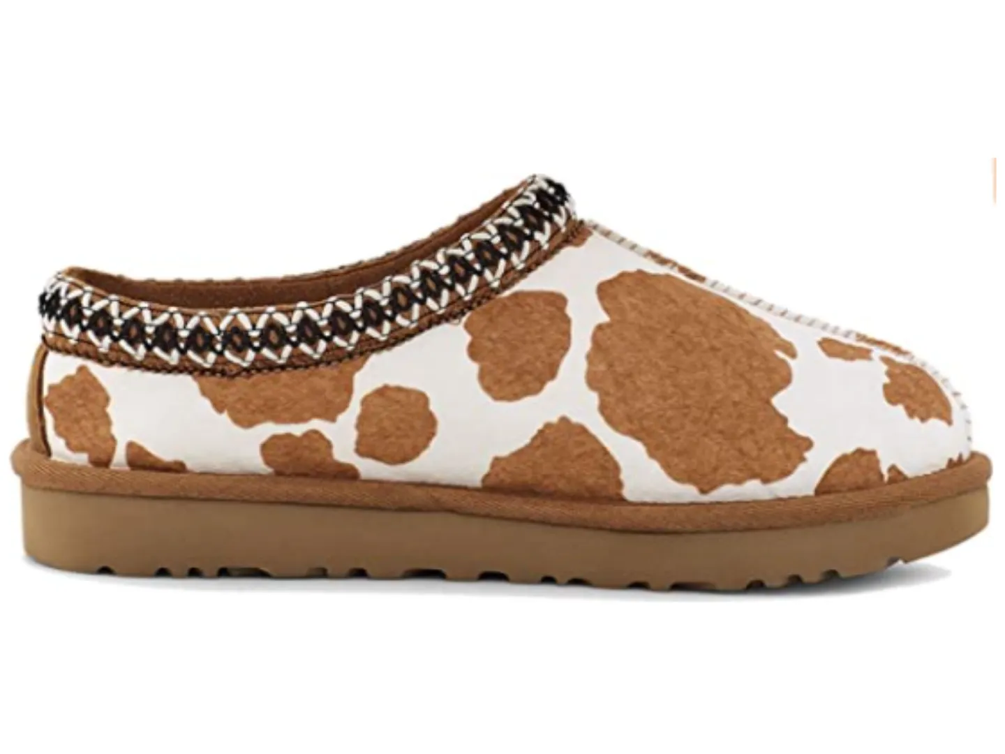 UGG: Tasman Cow Print in Sand