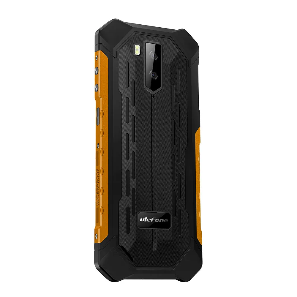 Ulefone Armor X5 MT6763 Octa core ip68 Rugged Waterproof Smartphone Android 9.0 Cell Phone 3GB 32GB NFC 4G LTE Mobile Phone red_Non-European