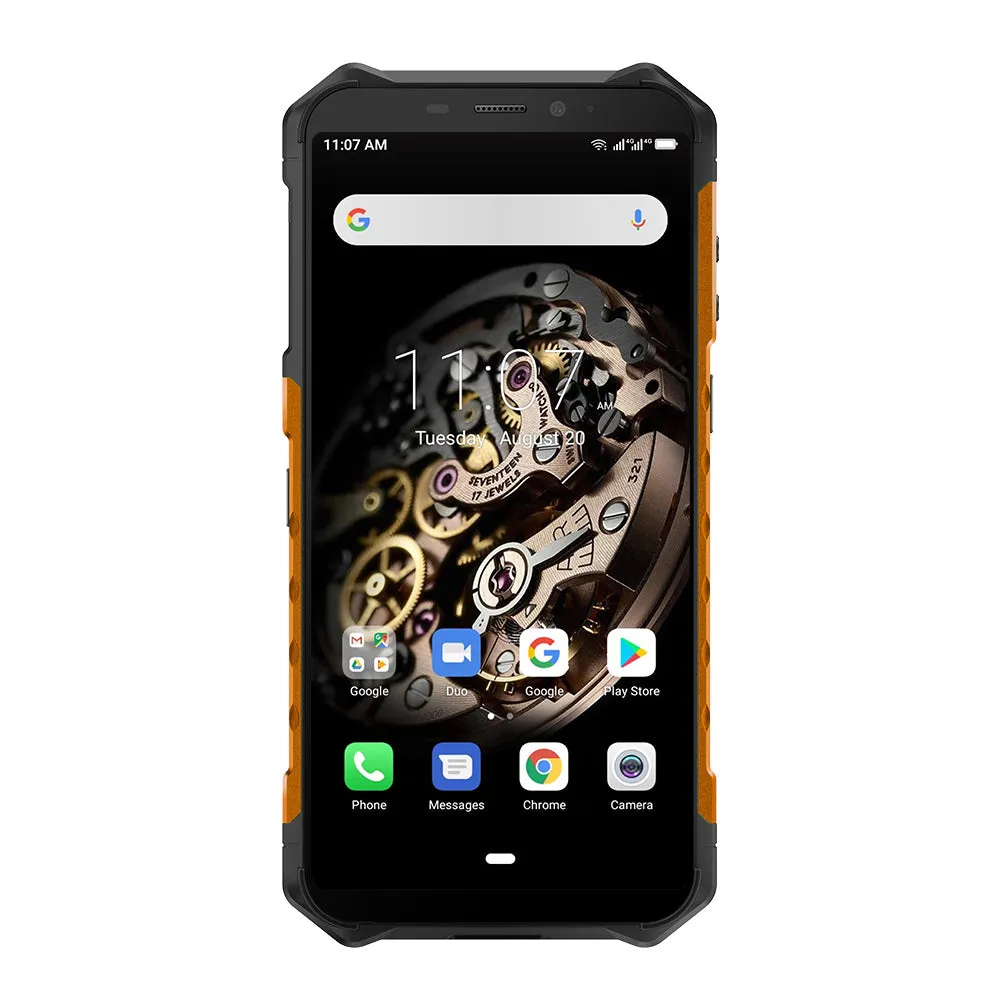 Ulefone Armor X5 MT6763 Octa core ip68 Rugged Waterproof Smartphone Android 9.0 Cell Phone 3GB 32GB NFC 4G LTE Mobile Phone red_Non-European