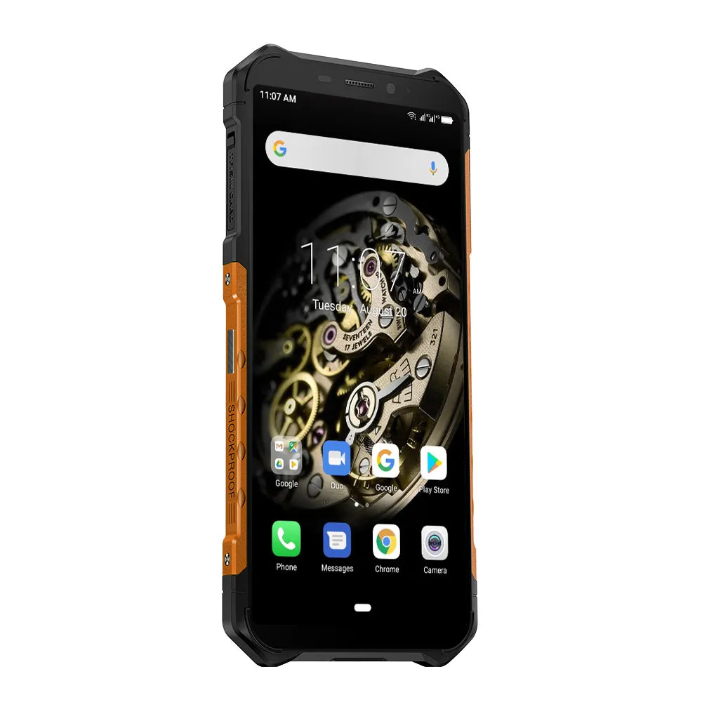 Ulefone Armor X5 MT6763 Octa core ip68 Rugged Waterproof Smartphone Android 9.0 Cell Phone 3GB 32GB NFC 4G LTE Mobile Phone red_Non-European
