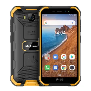 Ulefone Armor X6 Phone 5.0inch HD Screen 2G RAM 16GB ROM Memory 5MP 8MP Camera 4000mAh Battery Android 9.0 OS yellow