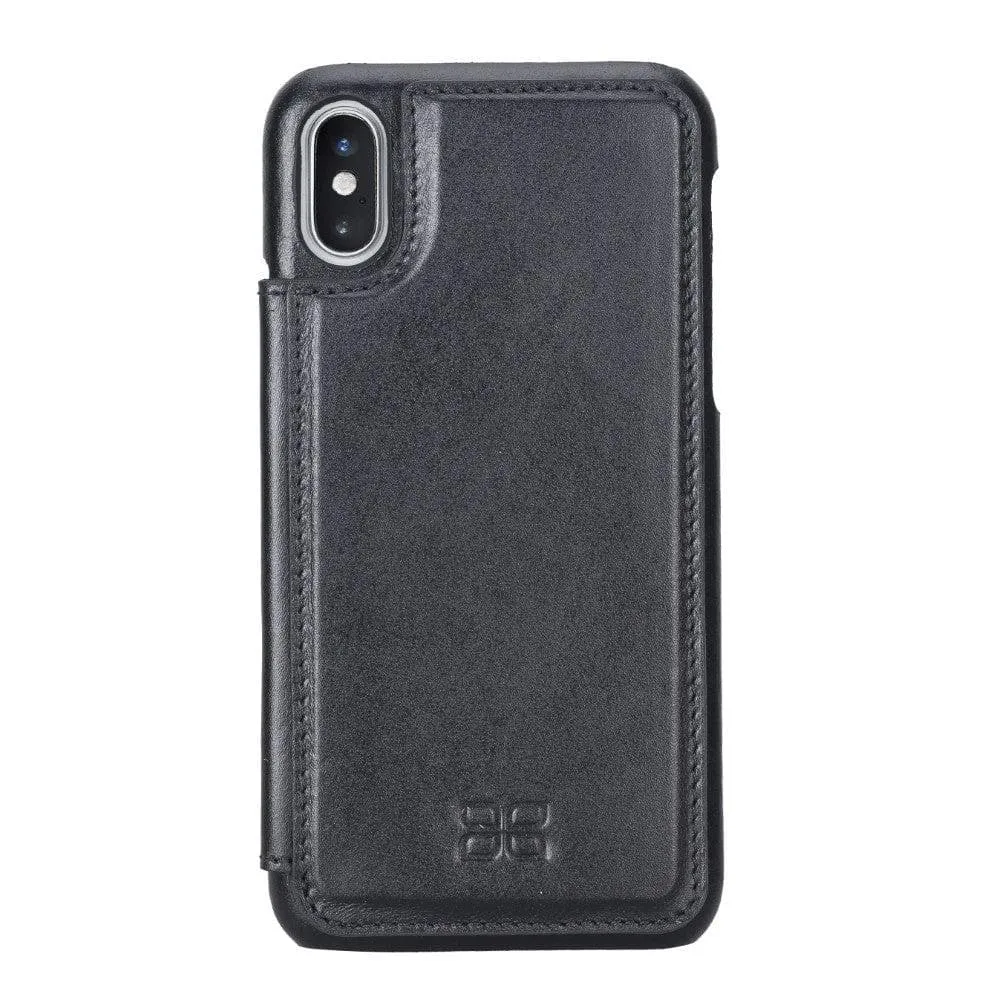 Ultimate Holder Genuine Leather Back Cover for iPhone X Series