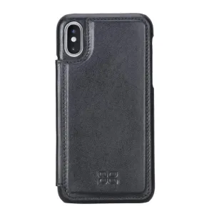 Ultimate Holder Genuine Leather Back Cover for iPhone X Series