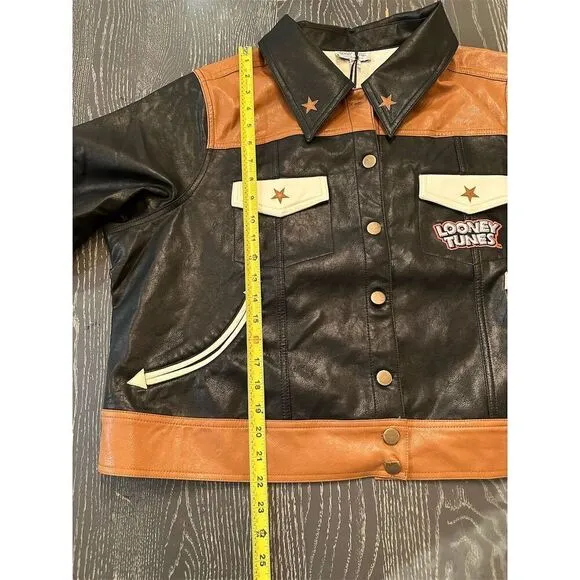 Unique Vintage Looney Tunes Yosemite Sam 'Back Off' Bomber Jacket 3XL Unisex