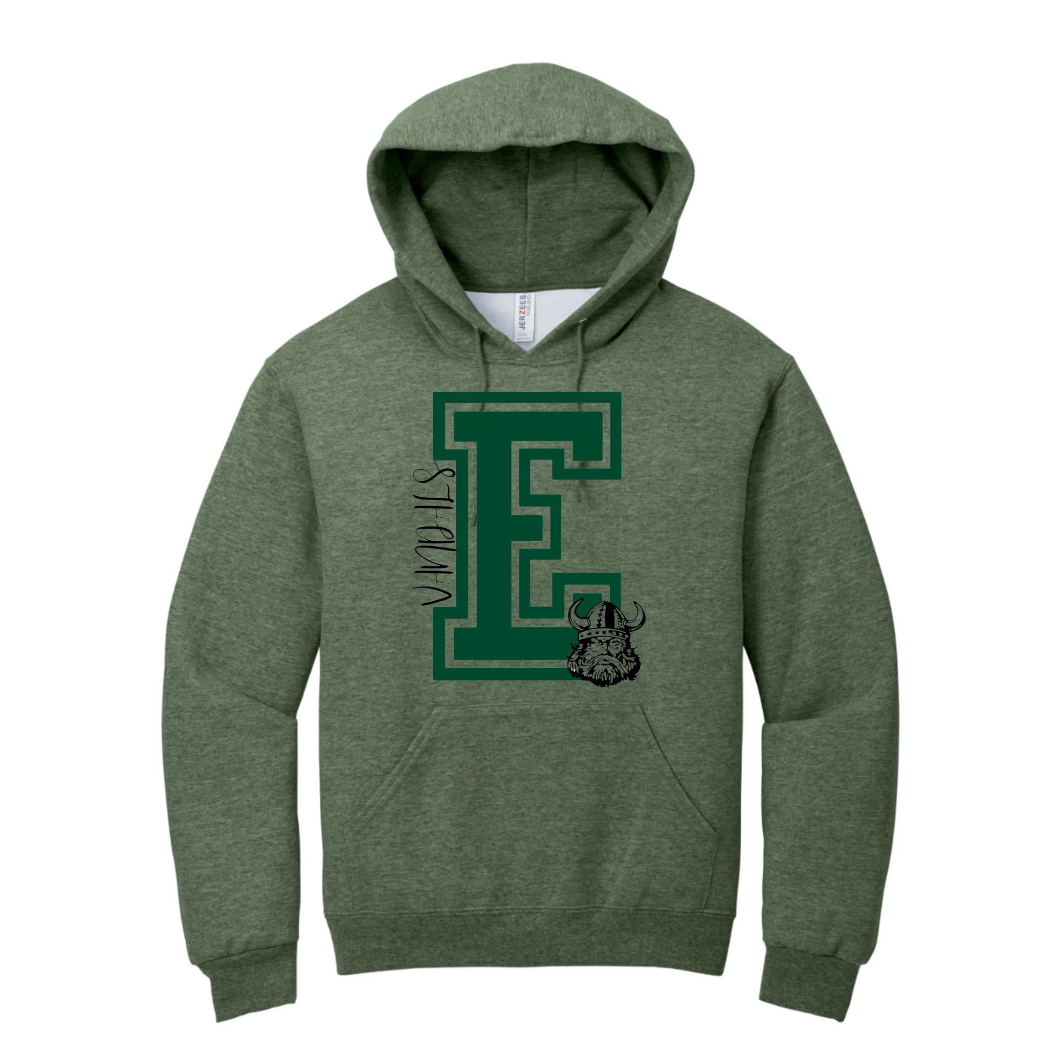 Unisex Big "E" Hooded Sweatshirt
