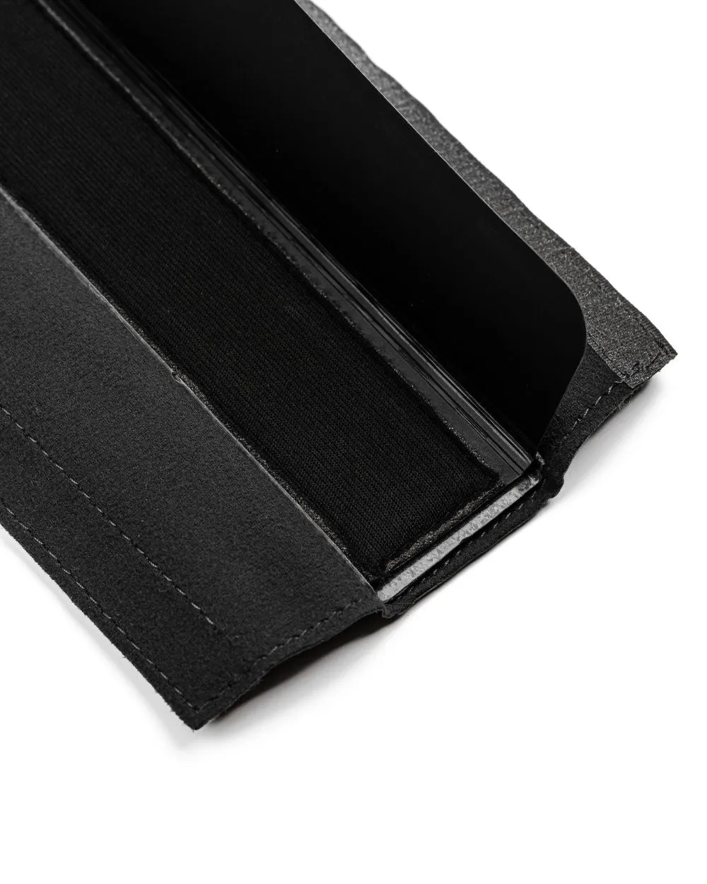 V-Sleeve Guitar Protector, Black Vegan Leather