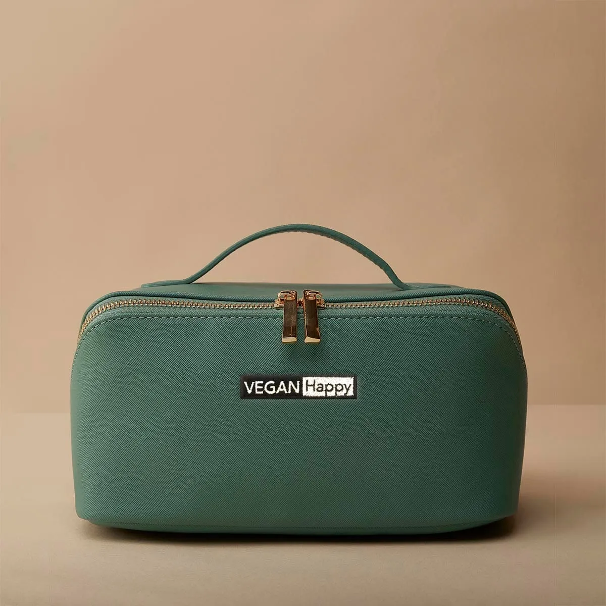 Vegan Grain Leather Boutique Open Flat Accessory Case | Multiple Colours