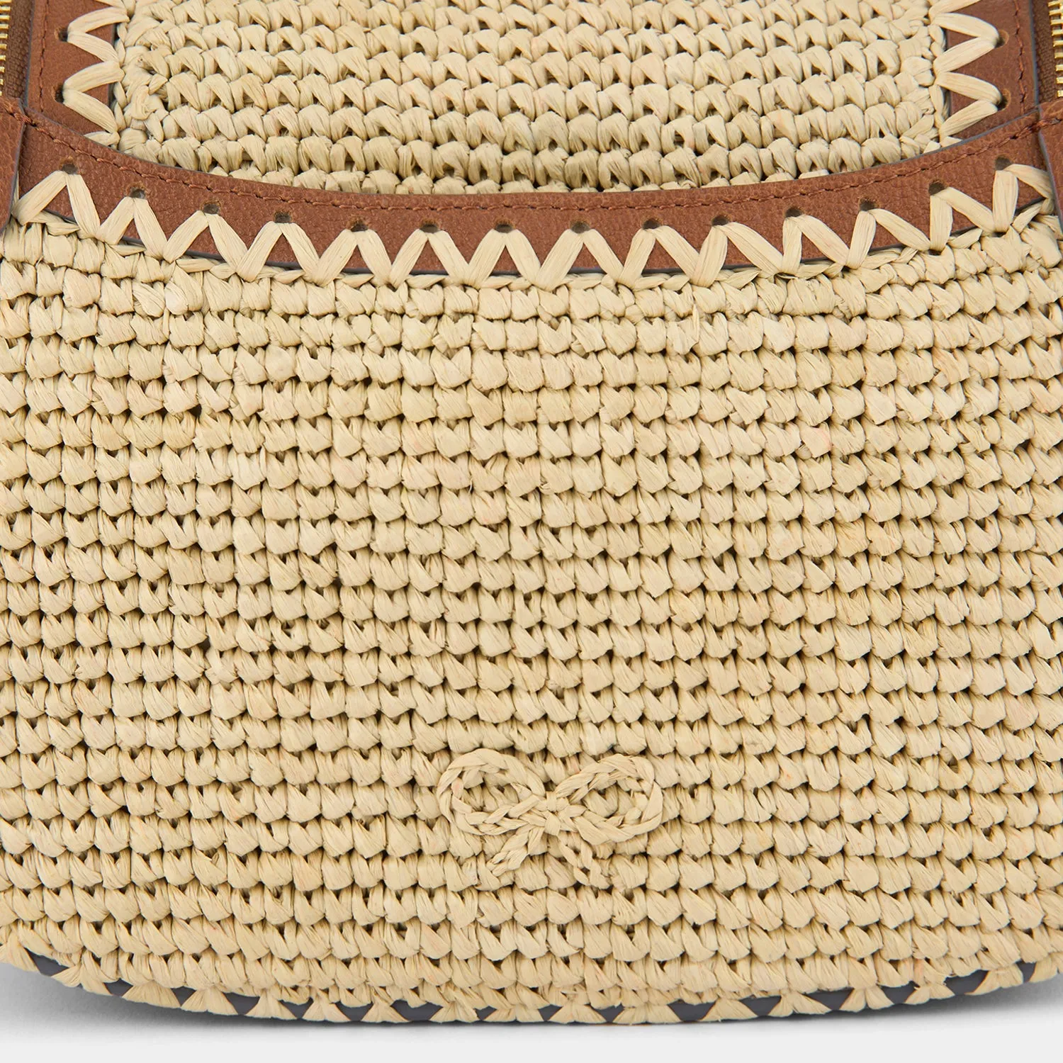 Vere Raffia Small Cross-body