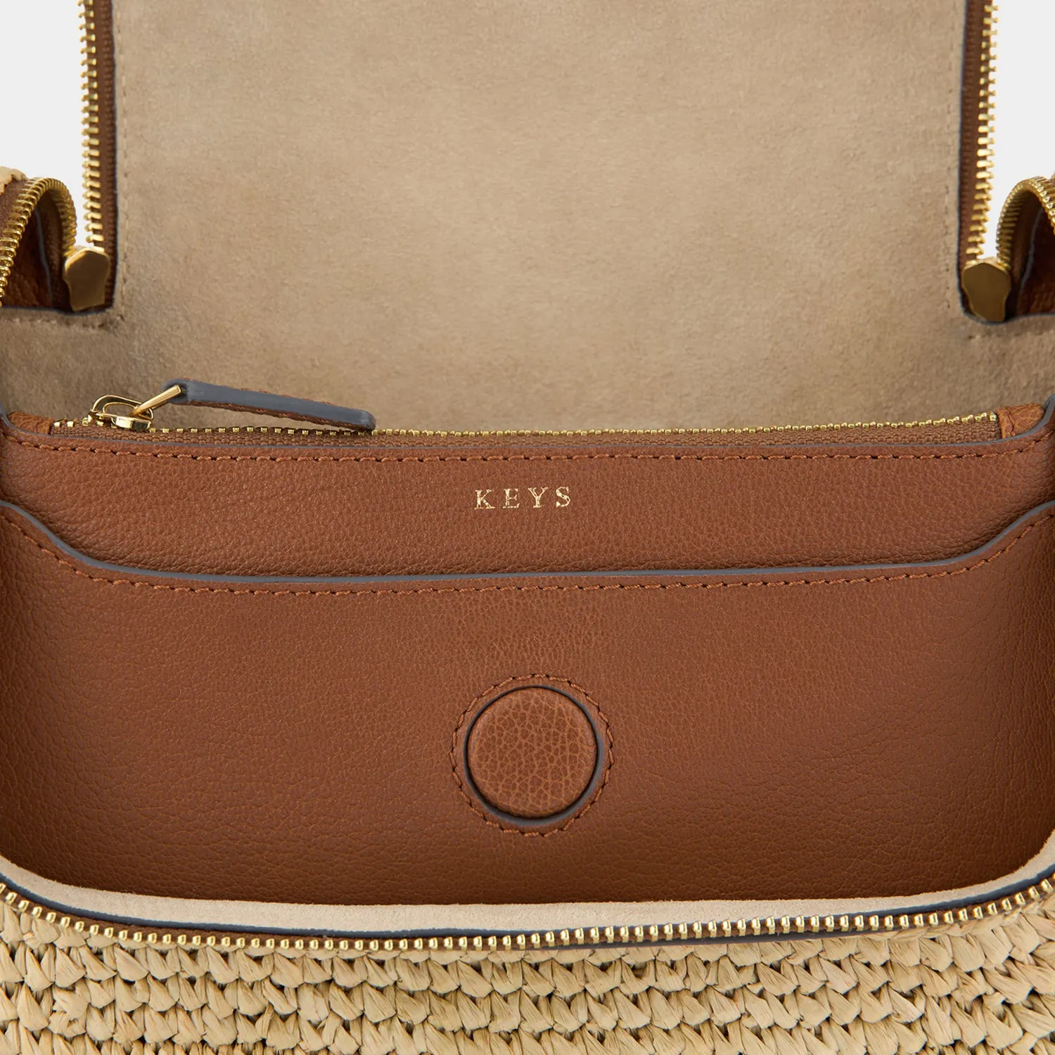 Vere Raffia Small Cross-body