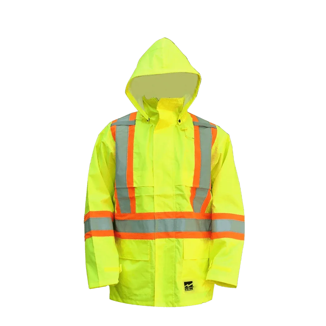 Viking 6323J Open Road® Hi-Viz 150D Jacket with Hood