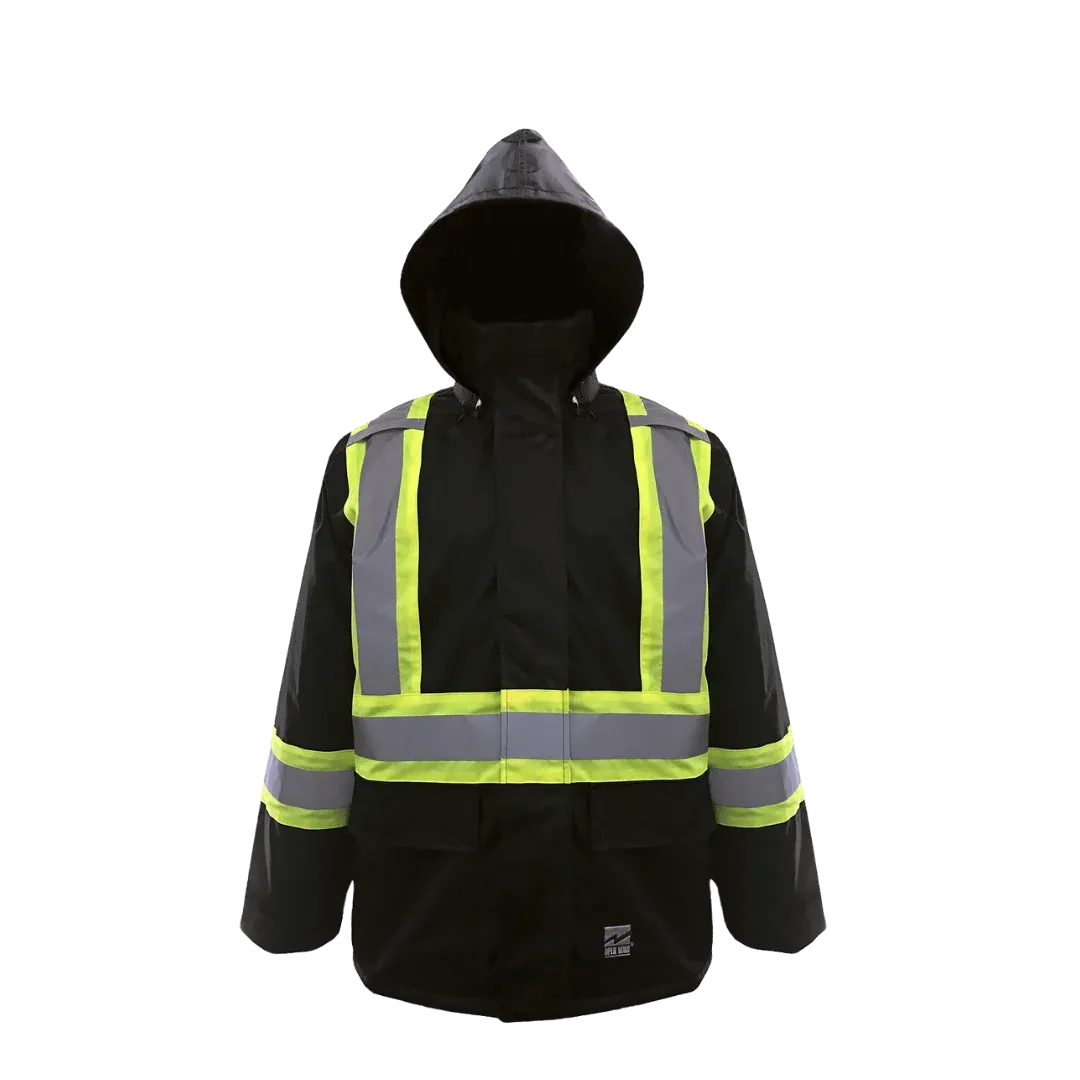 Viking 6323J Open Road® Hi-Viz 150D Jacket with Hood