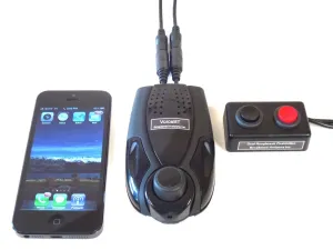 VoiceBT Switch Enabled Bluetooth Speakerphone Cell Phone Voice Dialer