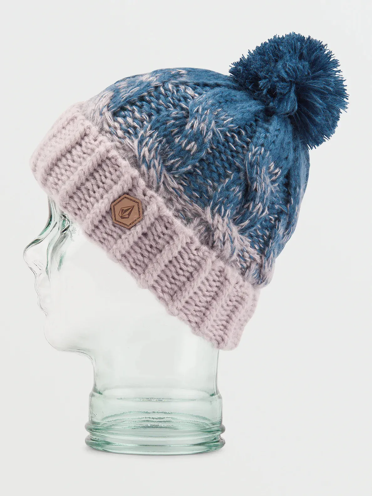 Volcom Gradient Hand Knit Beanie - Amethyst Smoke