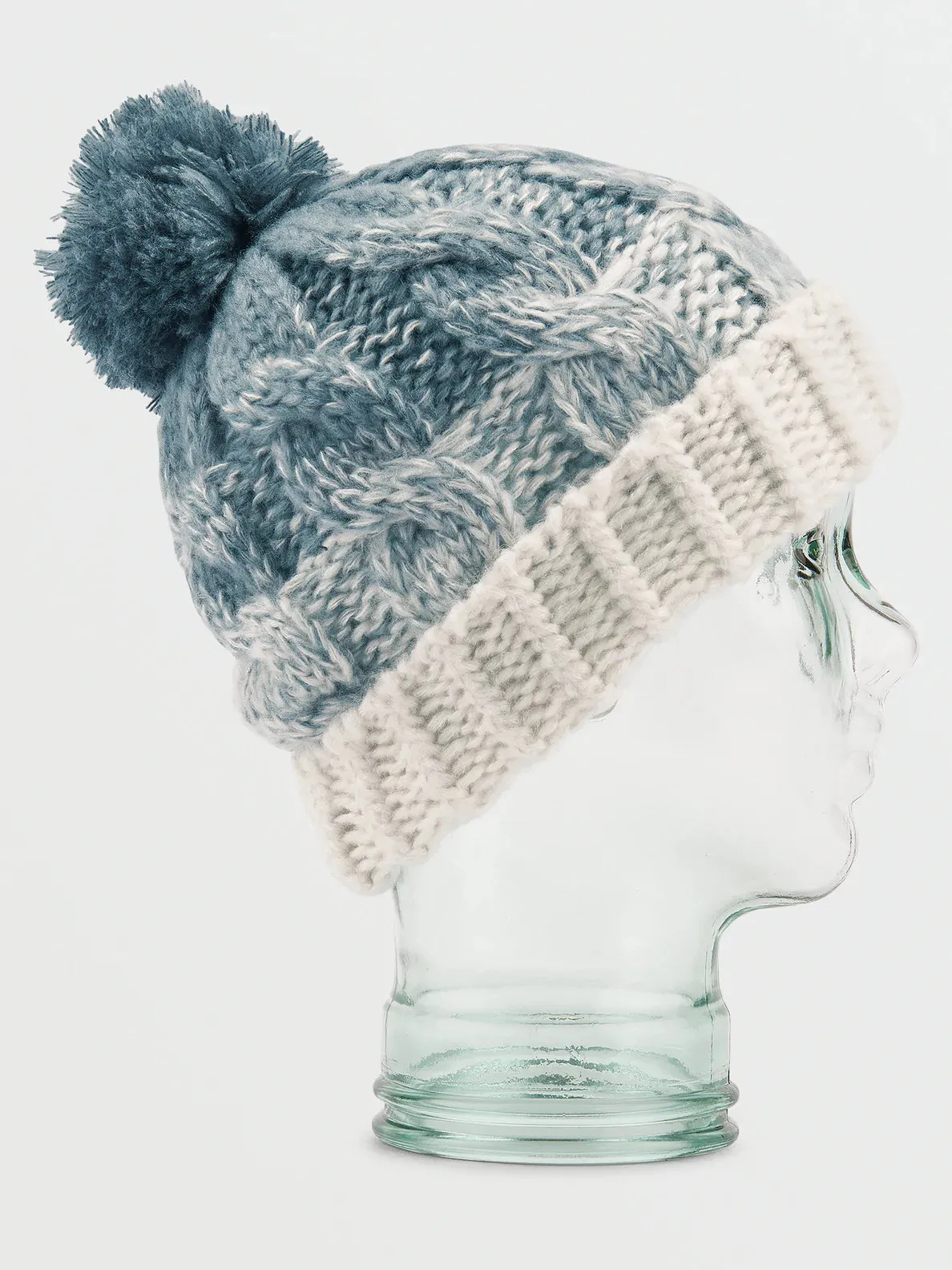Volcom Gradient Hand Knit Beanie - Ice Green