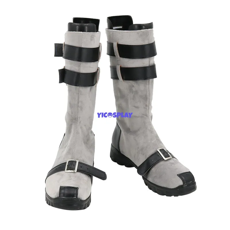 Wade Wilson Black and White Cosplay Boots