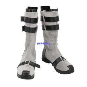 Wade Wilson Black and White Cosplay Boots