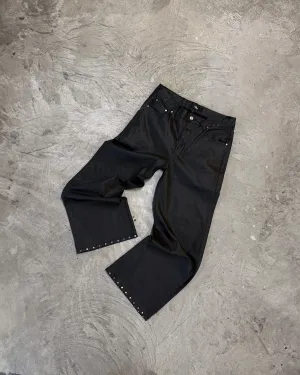 WAX DENIM PANTS