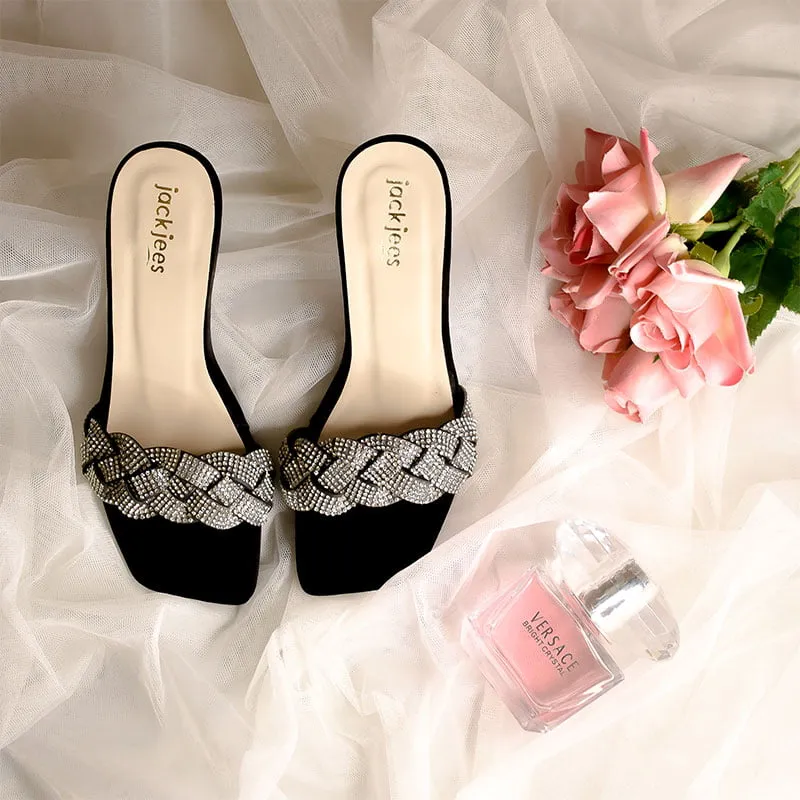 Weave Slides Black