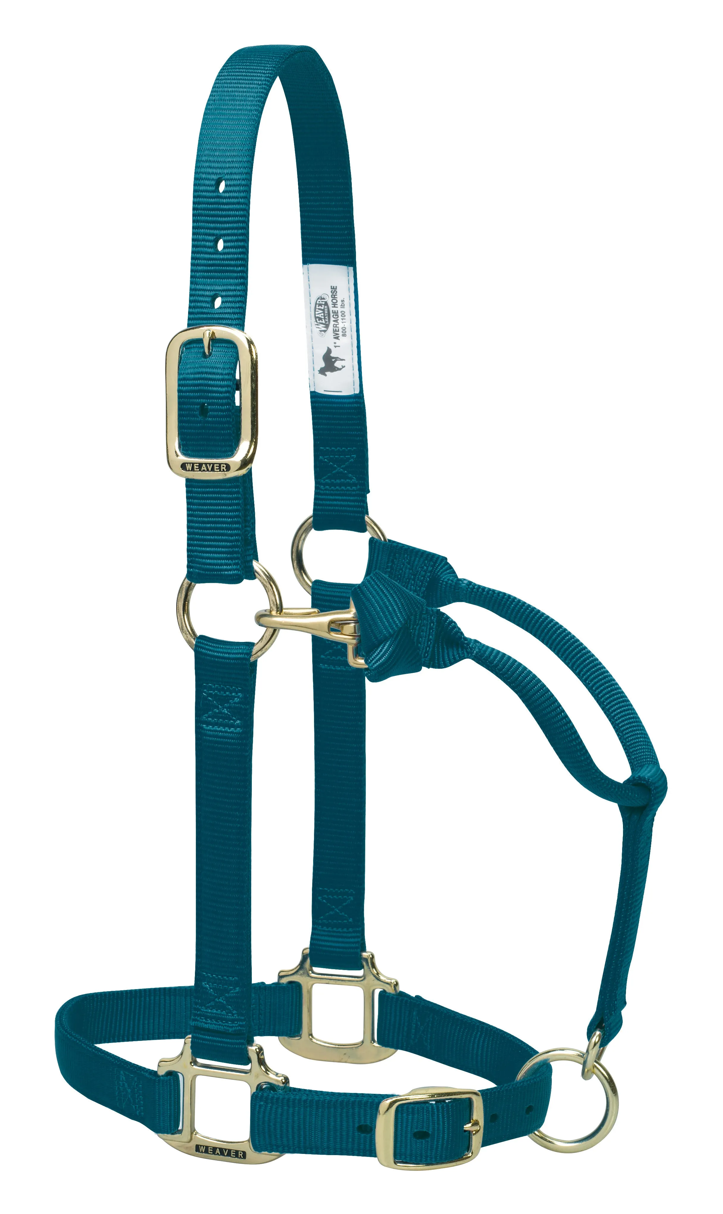 Weaver 1" Original Adjustable Nylon Halter-Yearling (Multiple Color Options)
