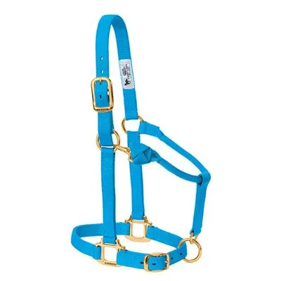 Weaver Leather Original Adjustable Chin and Throat Snap Halter, 1" Large Horse or 2-Year-Old Draft