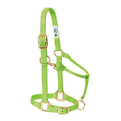 Weaver Leather Original Adjustable Chin and Throat Snap Halter, 1" Large Horse or 2-Year-Old Draft