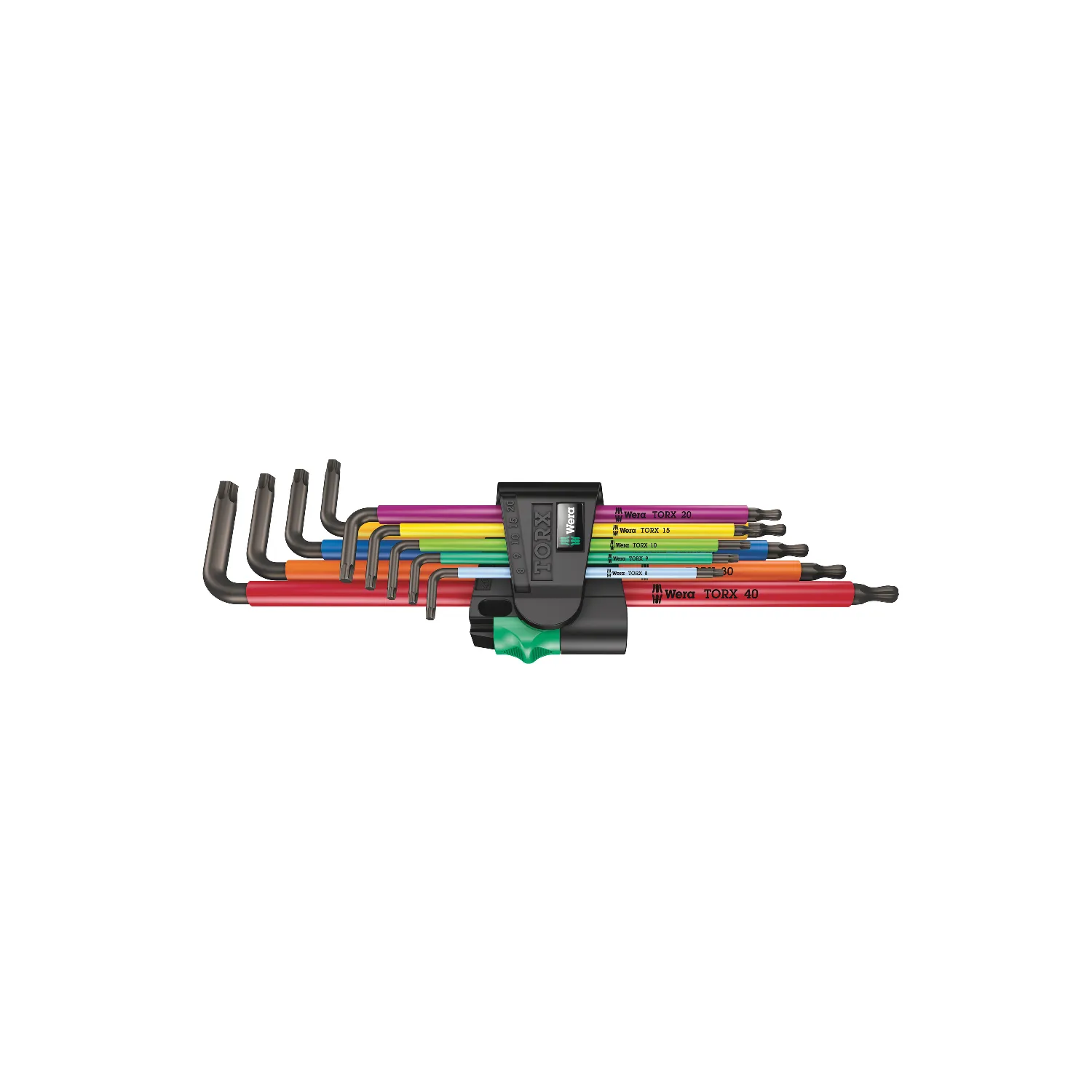 Wera 967/9 Torx Xl Multicolour 1 L-Key Set Ball End