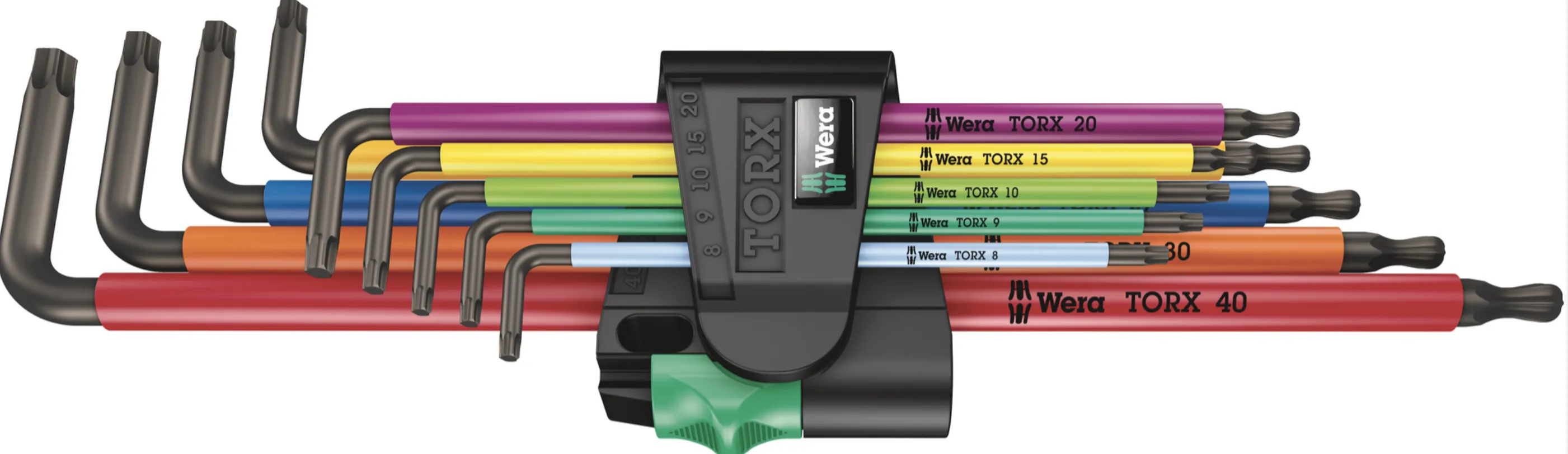 Wera 967/9 TX Ball end XL Multicolour 1 L-key set