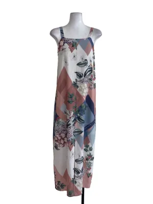 White Floral Slip Dress