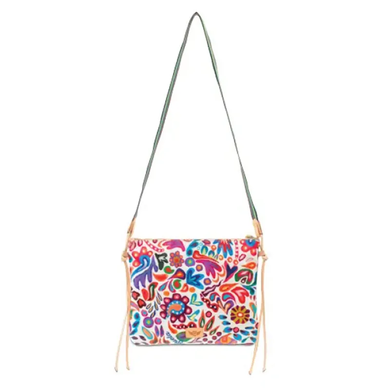 White Swirly Crossbody (6909)
