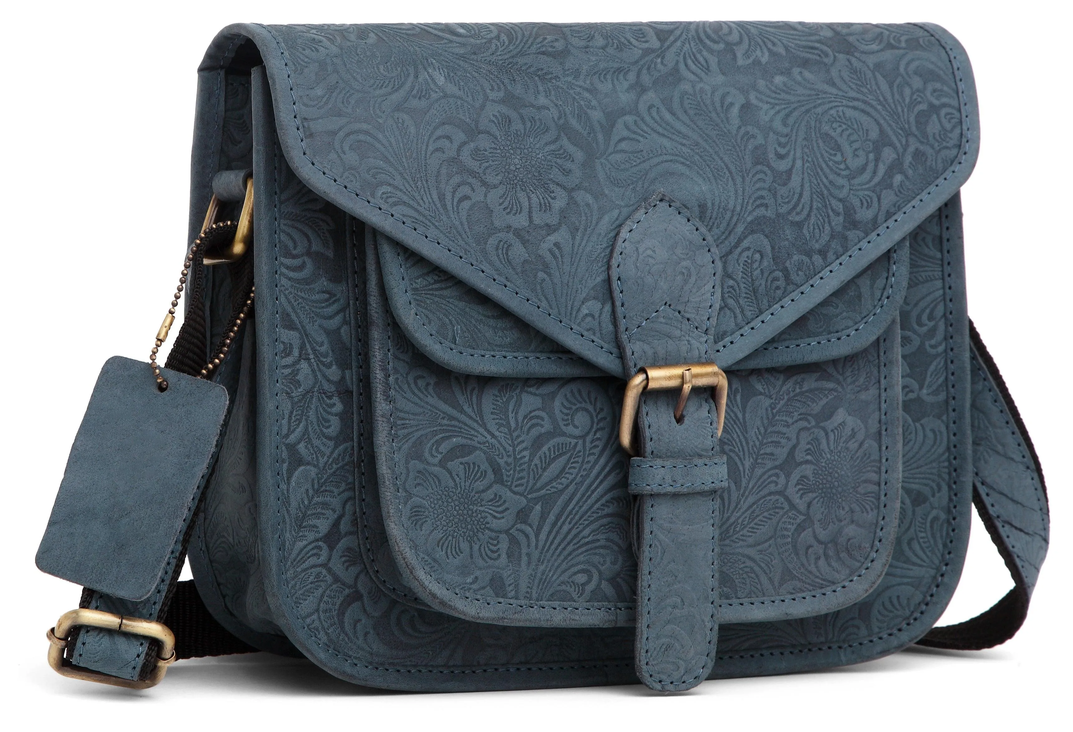 WILDHORN® Crossbody Bags for Women-Premium Leather Vintage Fashion Purse with Adjustable Strap