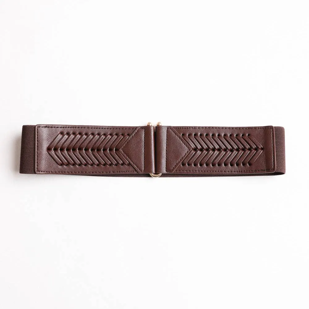 Willa Western Fishtail Braid Cinch Belt