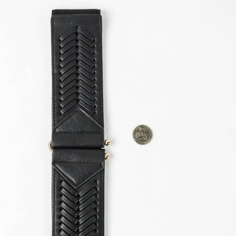 Willa Western Fishtail Braid Cinch Belt