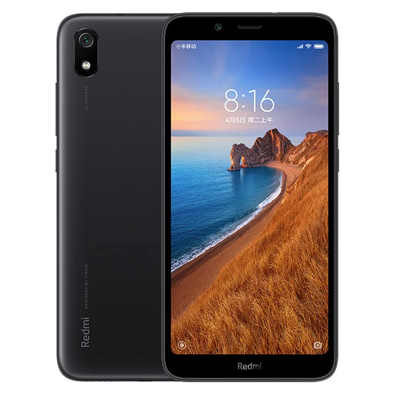 Xiaomi Redmi 7A Mobile Phone Snapdargon 439 Octa core 5.45"" HD 4000mAh Battery 13MP Rear Camera Matte Black_2 32G