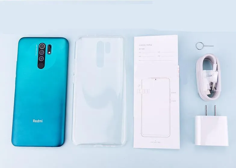 Xiaomi Redmi 9 global rom Smartphone  6.53"" Display 5020mAh Battery Redmi9 Mobile Phone green_4 128G
