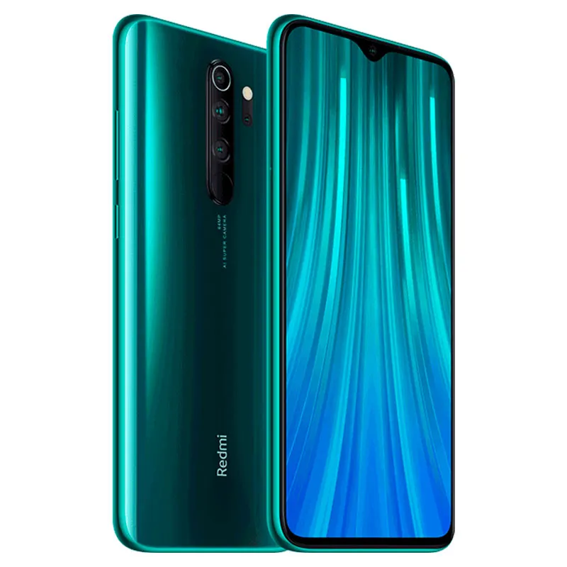 Xiaomi Redmi Note 8 Pro Smartphone MTK Heilo G90T 18W Quick Charge 64MP Camera 4500 mAh NFC 6.53"" Ice jade_8 128G