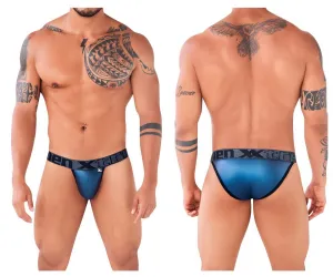 Xtremen 91109 Faux Leather Bikini Navy