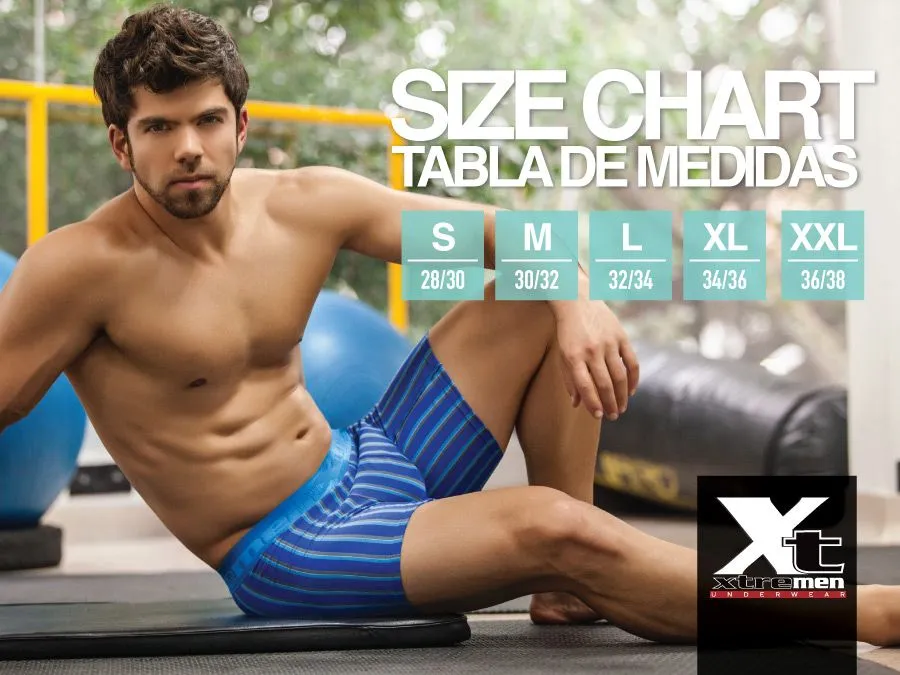 Xtremen 91109 Faux Leather Bikini Navy