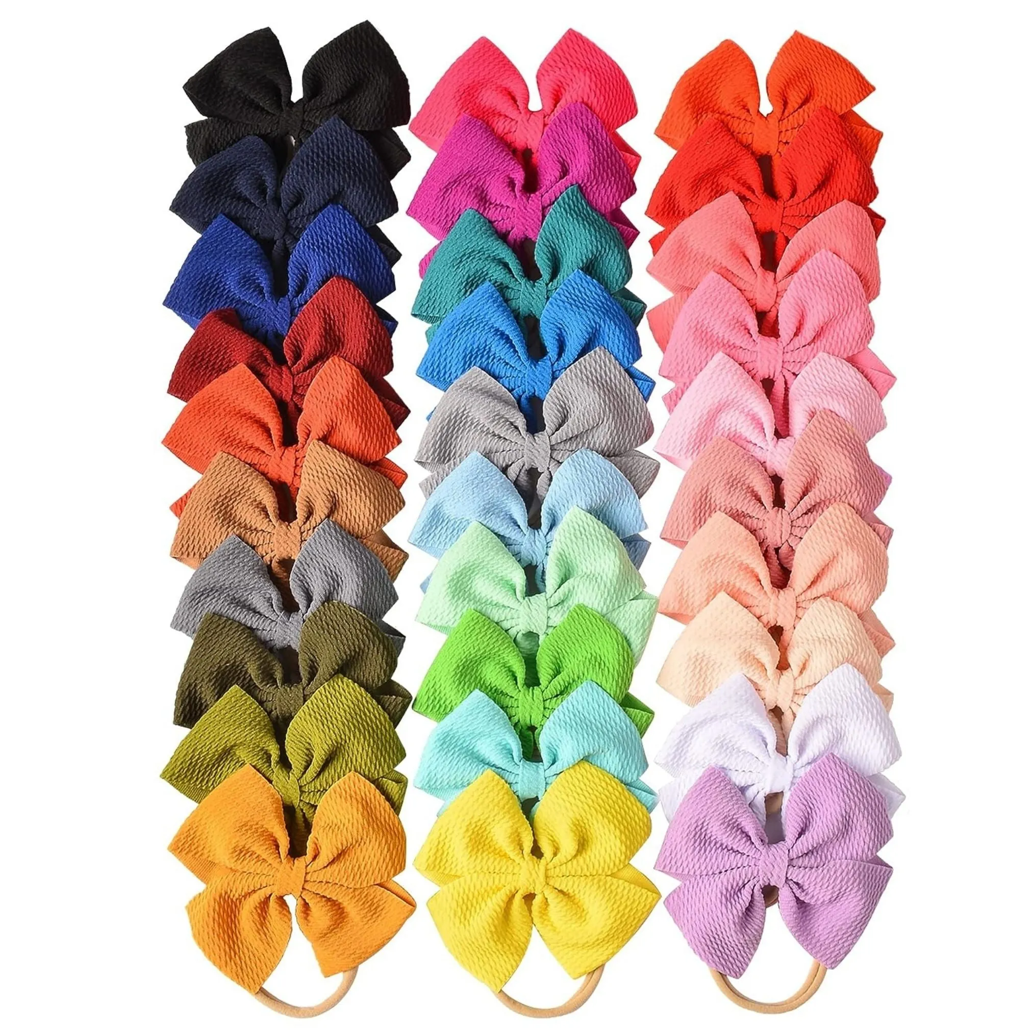 Yellow Pinwheel Headband