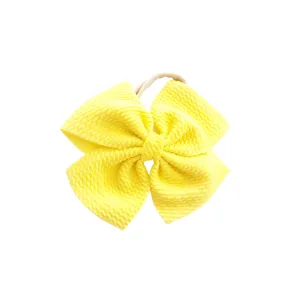 Yellow Pinwheel Headband