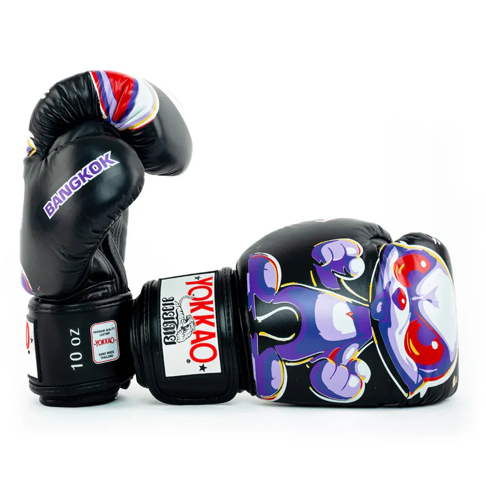Yokkao Boxing Gloves - Angry Rabbit Black