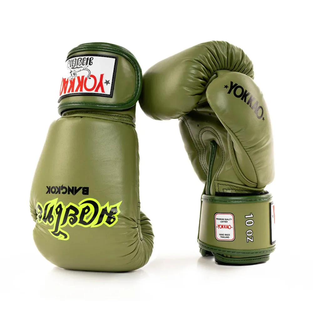Yokkao Boxing Gloves - Late Show Olive
