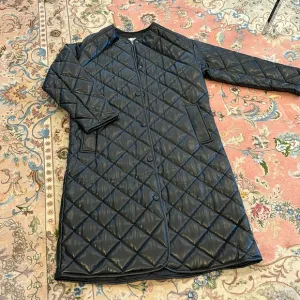 Zara faux leather long jacket